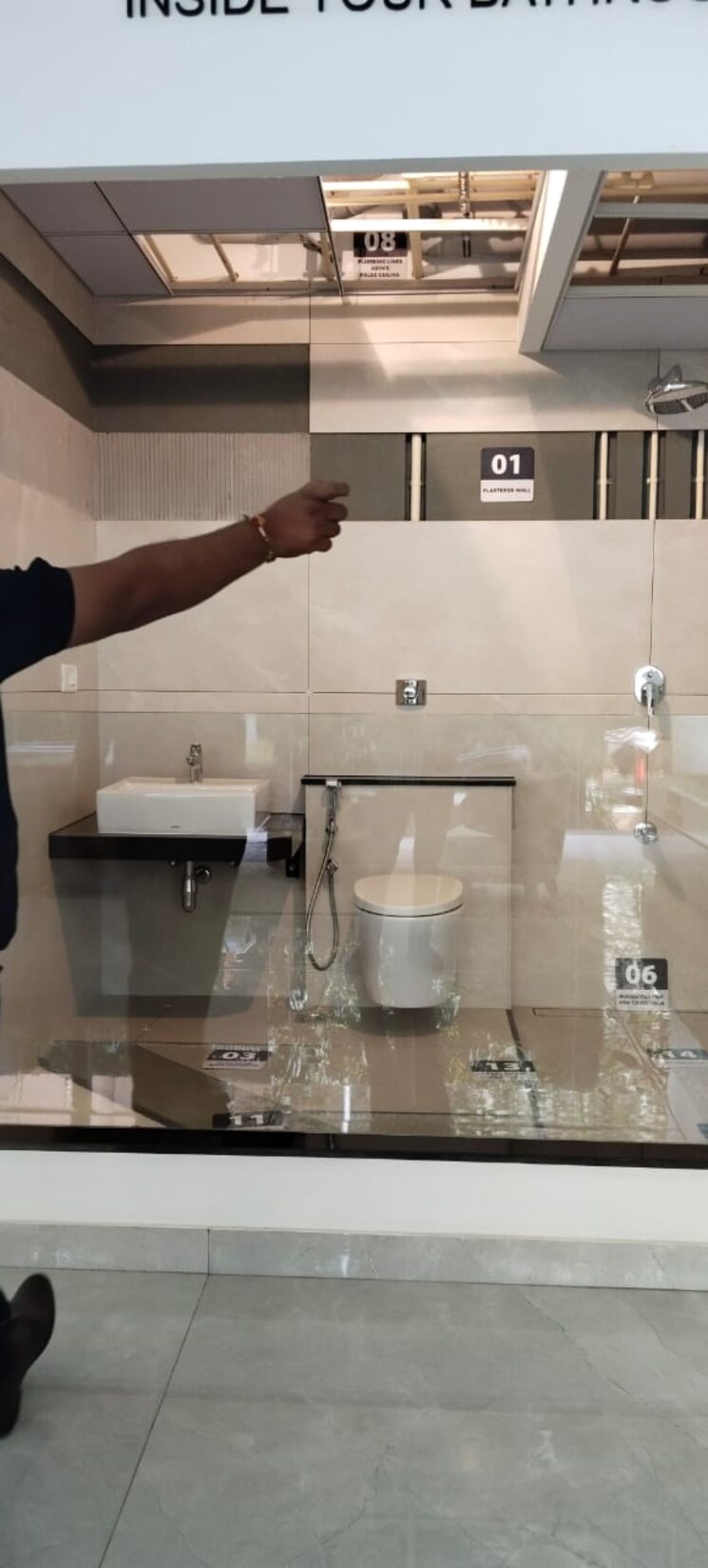 Bathroom, purva-blubelle 3 Bedroom 1630 Sq.Ft. Apartment In Rajaji Nagar Bangalore 9247637