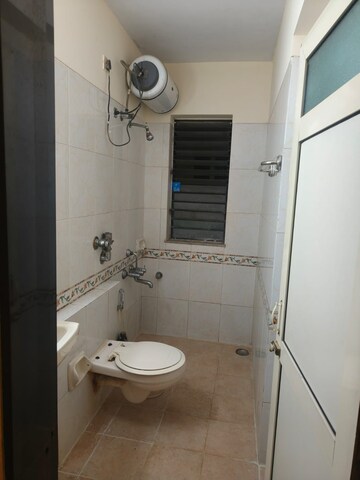 Bathroom in 1 BHK Apartment at Bhoomi Classic, Malad West – for Rent