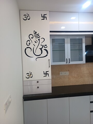Kitchen in 3.5 BHK Apartment at Prestige High Fields, Gachibowli – for Rent