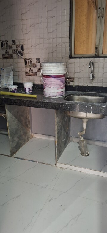 Kitchen in 1 BHK Apartment at Mahape – for Rent