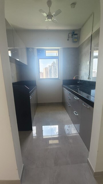 Kitchen in 2 BHK Apartment at Sheth Irene, Malad West – for Rent