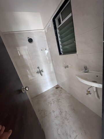 Bathroom in 2 BHK Apartment at Sheth Irene, Malad West – for Rent