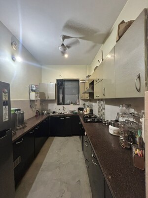 Kitchen in 3 BHK Apartment at Godrej Prive, Sector 106 – for Rent