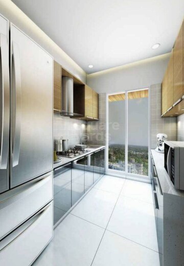 Kitchen in 1 BHK Apartment at Veena Serenity, Chembur – for Sale