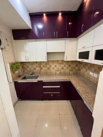 Kitchen in 2 BHK Builder Floor at Sector 16c Greater Noida – for Rent