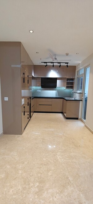 Kitchen in 3 BHK Apartment at Aurobindo Kohinoor, Serilingampally – for Rent