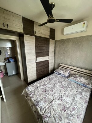 Bedroom in 2 BHK Apartment at Kumar Urban Kul Utsav, Kondhwa – for Rent