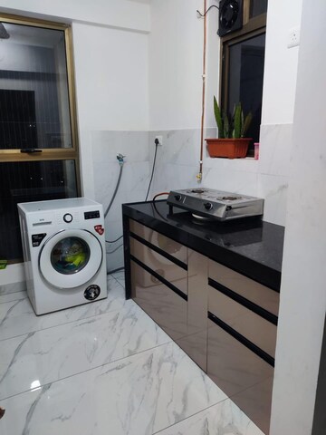 Master Bedroom in 1 BHK Apartment at Raymond Realty Phase II, Pokhran Road No Two – for Rent