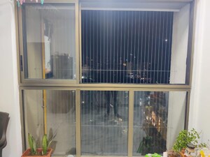 Balcony in 1 BHK Apartment at Raymond Realty Phase II, Pokhran Road No Two – for Rent