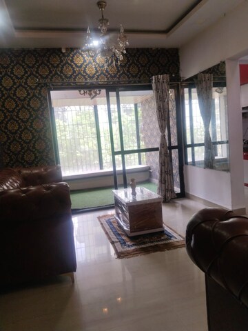 Living Room in 3 BHK Apartment at Raghunath Vihar, Kharghar – for Rent