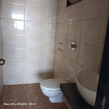 Bathroom in 1 BHK Apartment at Nagpal Sudarshan Paradise, Pimple Nilakh – for Rent