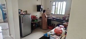 Living Room in 1 BHK Apartment at Gulmohar Symphony, Kharadi – for Rent