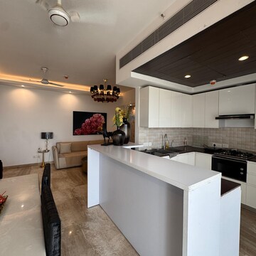 Kitchen in 3 BHK Apartment at Supertech Supernova Nova Residences, Sector 94 – for Rent