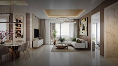3 BHK + Servant Room,Extra Room Apartment For Sale in M3M Crown