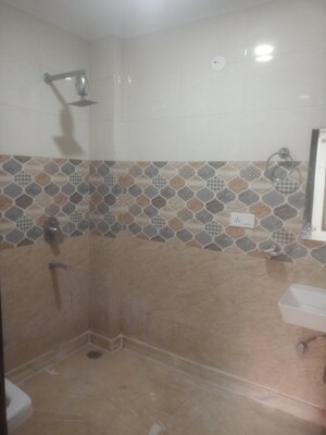 Bathroom in 2 BHK Builder Floor at Vasant Kunj – for Rent