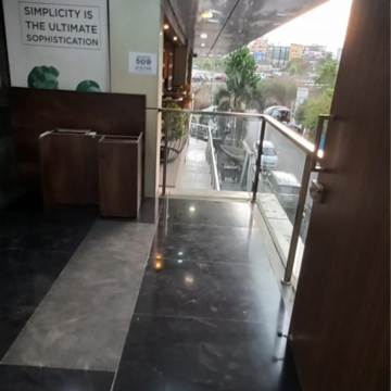 Balcony in  Office Space at Vardaan Zen Business Center, Bhagwan Nagar – for Rent