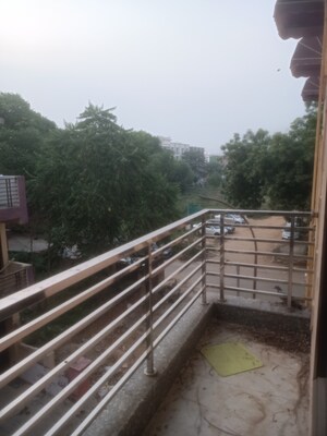 Balcony in 2 BHK Builder Floor at Vasant Kunj – for Rent