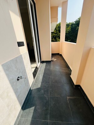 Staircase in 3 BHK Apartment at A3S Homes, Palam Vihar – for Rent