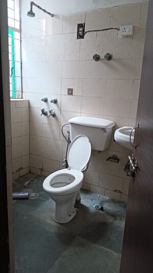 Bathroom in 2 BHK Apartment at Vasant Kunj – for Rent