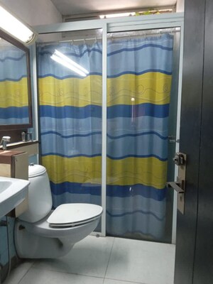 Bathroom in 1 RK Builder Floor at Saket – for Rent