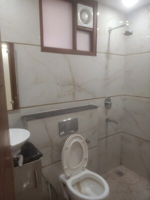 Bathroom in 3 BHK Builder Floor at Vasant Kunj Enclave – for Rent