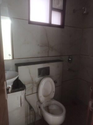 Bathroom in 3 BHK Builder Floor at Vasant Kunj Enclave – for Rent