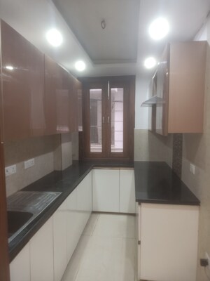 Kitchen in 3 BHK Builder Floor at Vasant Kunj Enclave – for Rent