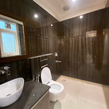 Bathroom in 4 BHK Builder Floor at Chattarpur – for Rent