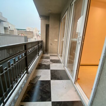 Balcony in 4 BHK Builder Floor at Chattarpur – for Rent
