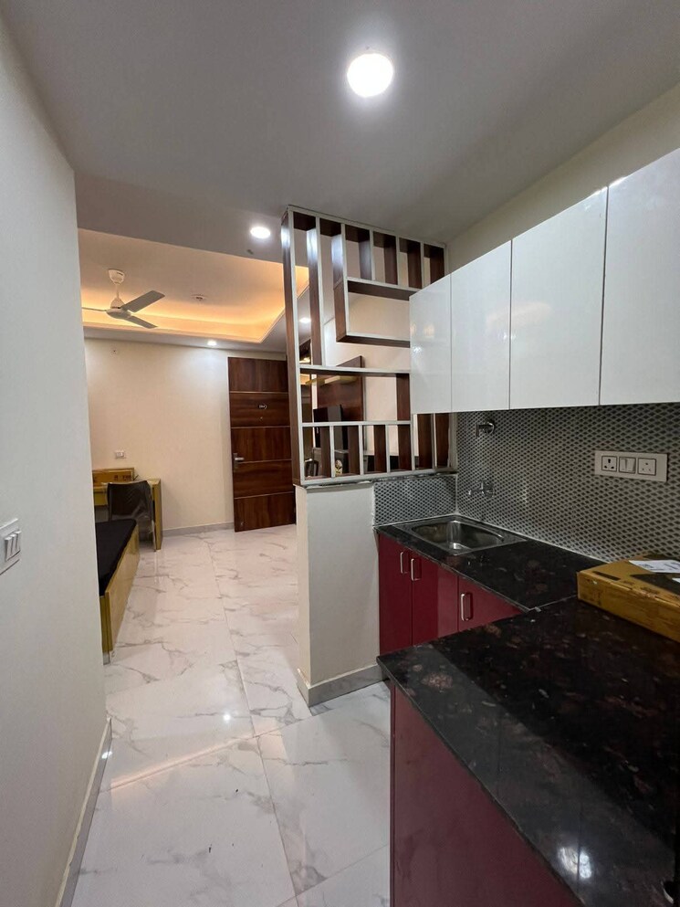Kitchen, saket 1 RK 450 Sq.Ft. Builder Floor In Saket Delhi 9248104