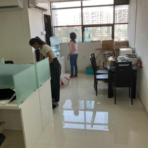 Team Area in  Office Space at Omega Commercial, Wakad – for Rent