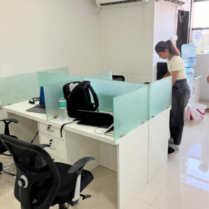 Team Area in  Office Space at Omega Commercial, Wakad – for Rent