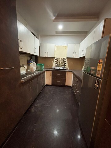 Kitchen in 2 BHK Builder Floor at Malviya Nagar – for Rent