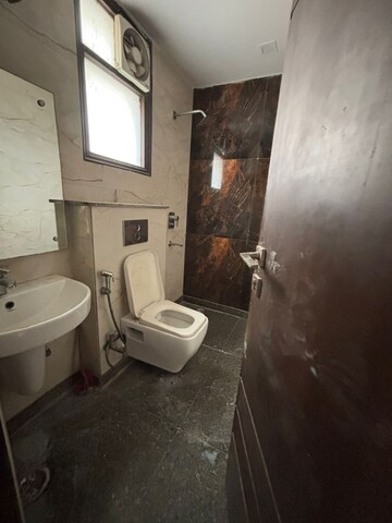 Bathroom in 2 BHK Builder Floor at Malviya Nagar – for Rent