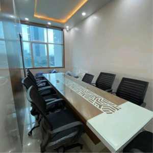 Team Area in  Office Space at Siddhi Nisarg, Bhagwan Nagar – for Rent