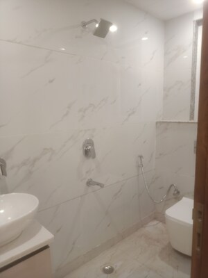 Bathroom in 2 BHK Builder Floor at Vasant Kunj Enclave – for Rent