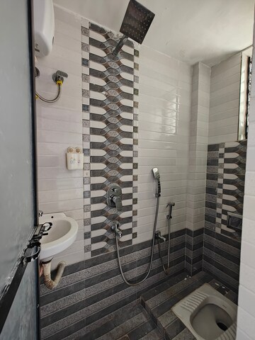 Staircase in 1 BHK Apartment at Nerul Sector 18a – for Rent