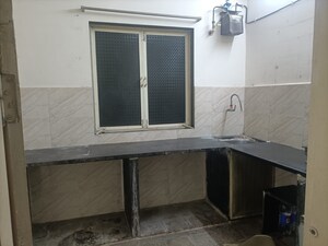Kitchen in 1 RK Apartment at Gharonda Housing, Ghansoli – for Rent