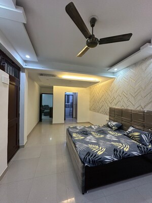 Bedroom in 2 BHK Builder Floor at Ansal Sushant Lok I, Sector 43 – for Rent