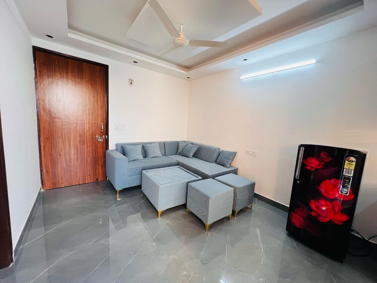 Living Room, chattarpur 1 Bedroom 500 Sq.Ft. Builder Floor In Chattarpur Delhi 9248236