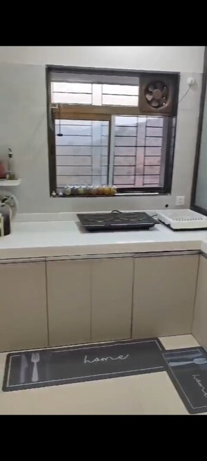 Kitchen in 1 BHK Apartment at Sanghvi Ecocity, Mahajanwadi – for Rent