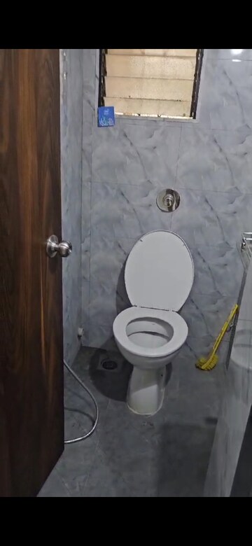 Bathroom in 1 BHK Apartment at Nagesh  Tower, Vishnu Nagar – for Rent