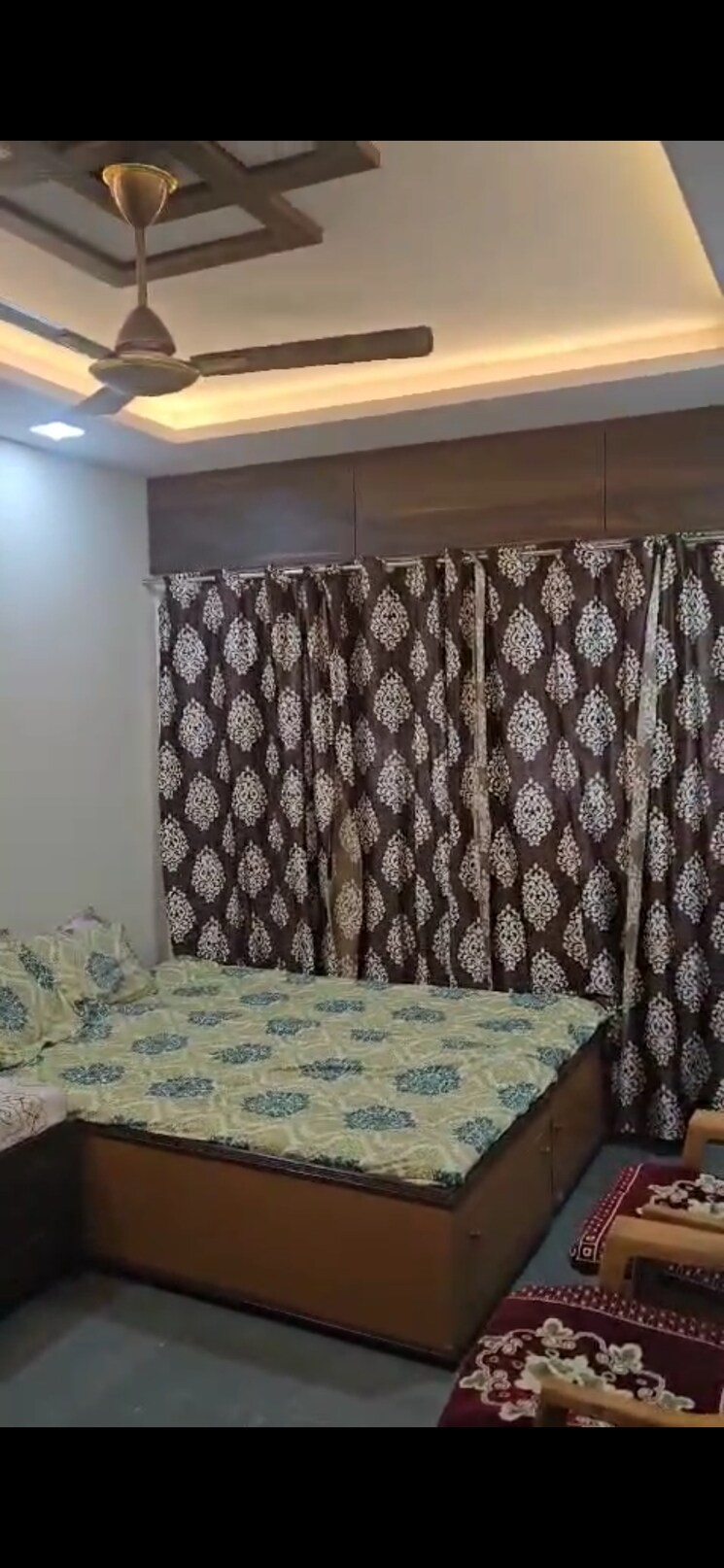 Bedroom, nagesh-tower 1 Bedroom 550 Sq.Ft. Apartment In Vishnu Nagar Thane 9248275