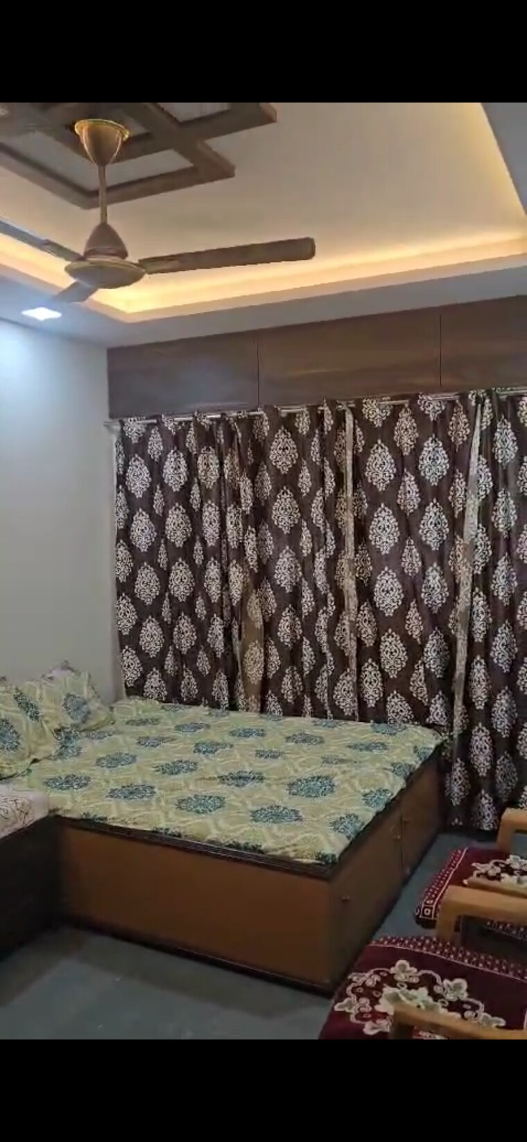 Bedroom, nagesh-tower 1 Bedroom 550 Sq.Ft. Apartment In Vishnu Nagar Thane 9248275