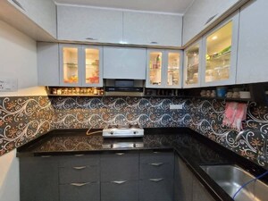 Kitchen in 2 BHK Apartment at Kolte Patil Pink City, Wakad – for Rent