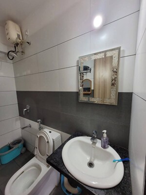 Bathroom in 2 BHK Apartment at Kolte Patil Pink City, Wakad – for Rent