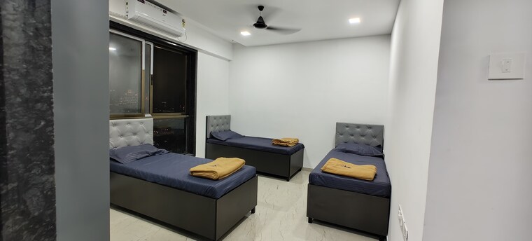 Bedroom, goregaon west Pg For Boys & Girls In Goregaon West 9248313