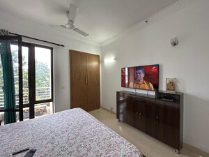 Bedroom in 3 BHK Apartment at Unitech Fresco, Sector 50 – for Rent