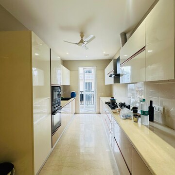 Kitchen in 4 BHK Apartment at 4S Aradhya Extension, Sector 67a – for Rent