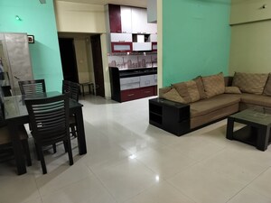 Living Room in 2 BHK Apartment at Mirchandani Palms, Rahatani – for Sale